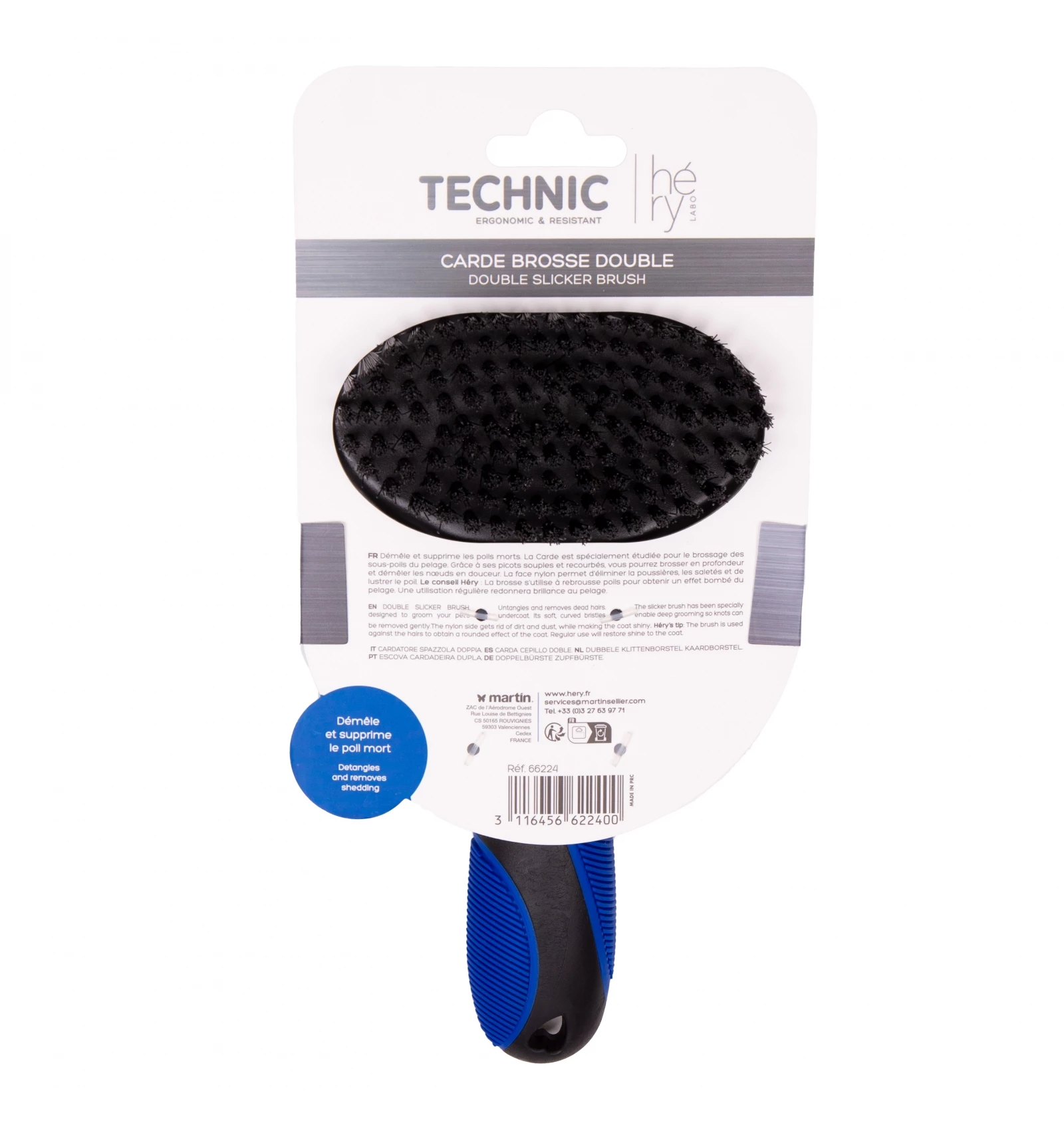 Héry Carde Brosse Double Hery