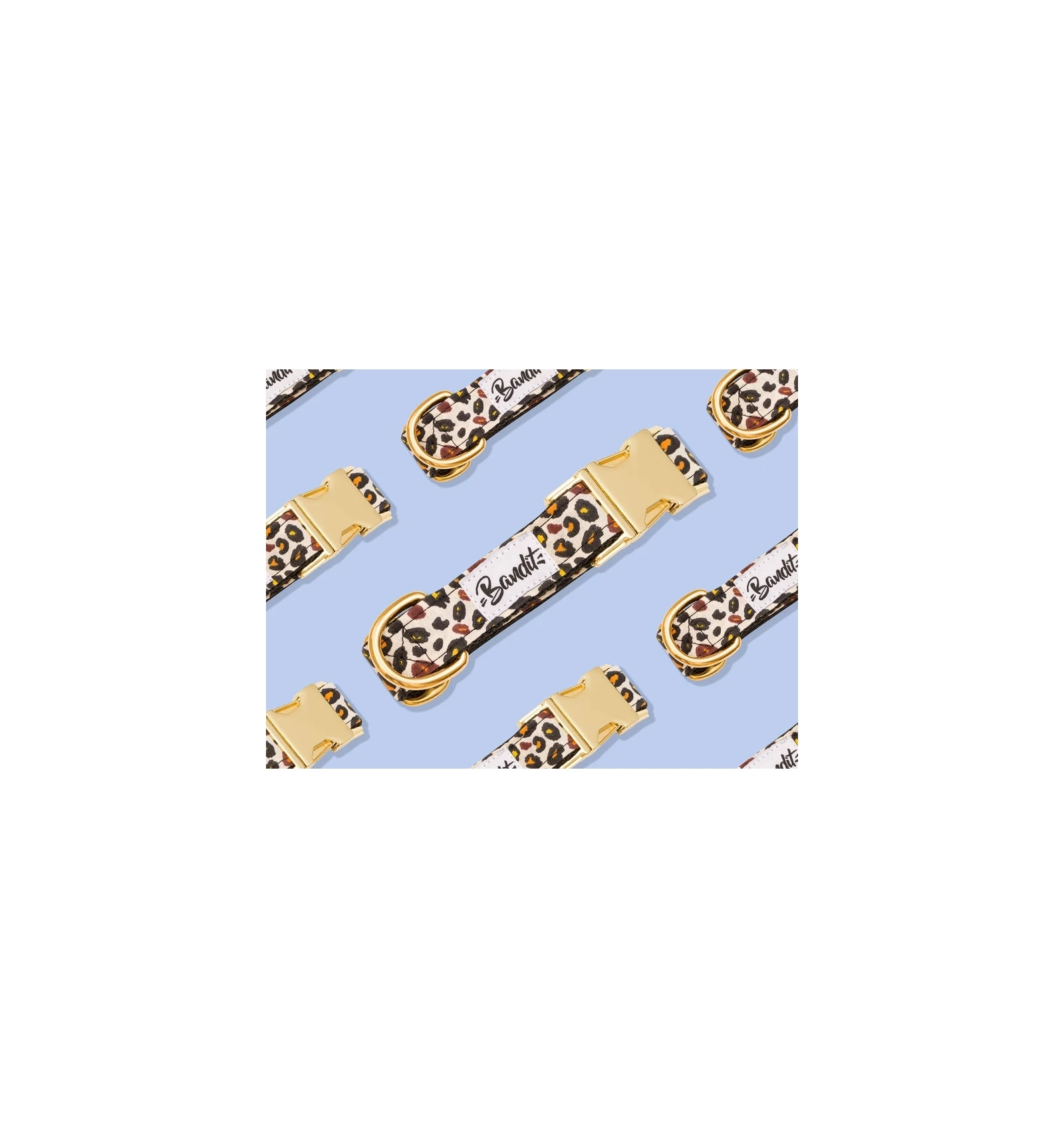 French Bandit Collier WILD WILD WOUF