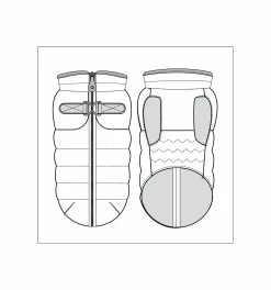 Milk&Pepper Doudoune Matelassé Avec Harnais GORDON