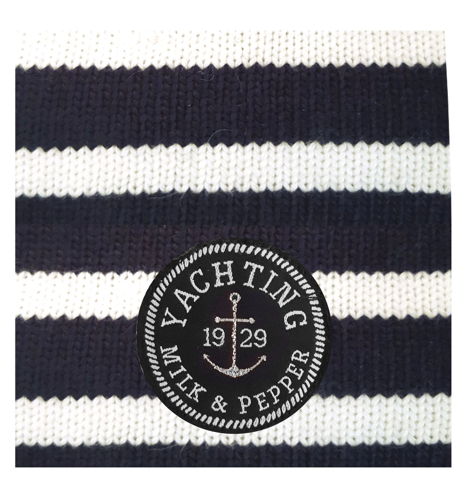 Milk&Pepper Gwendal (pull Rayé Marine) – Image 2