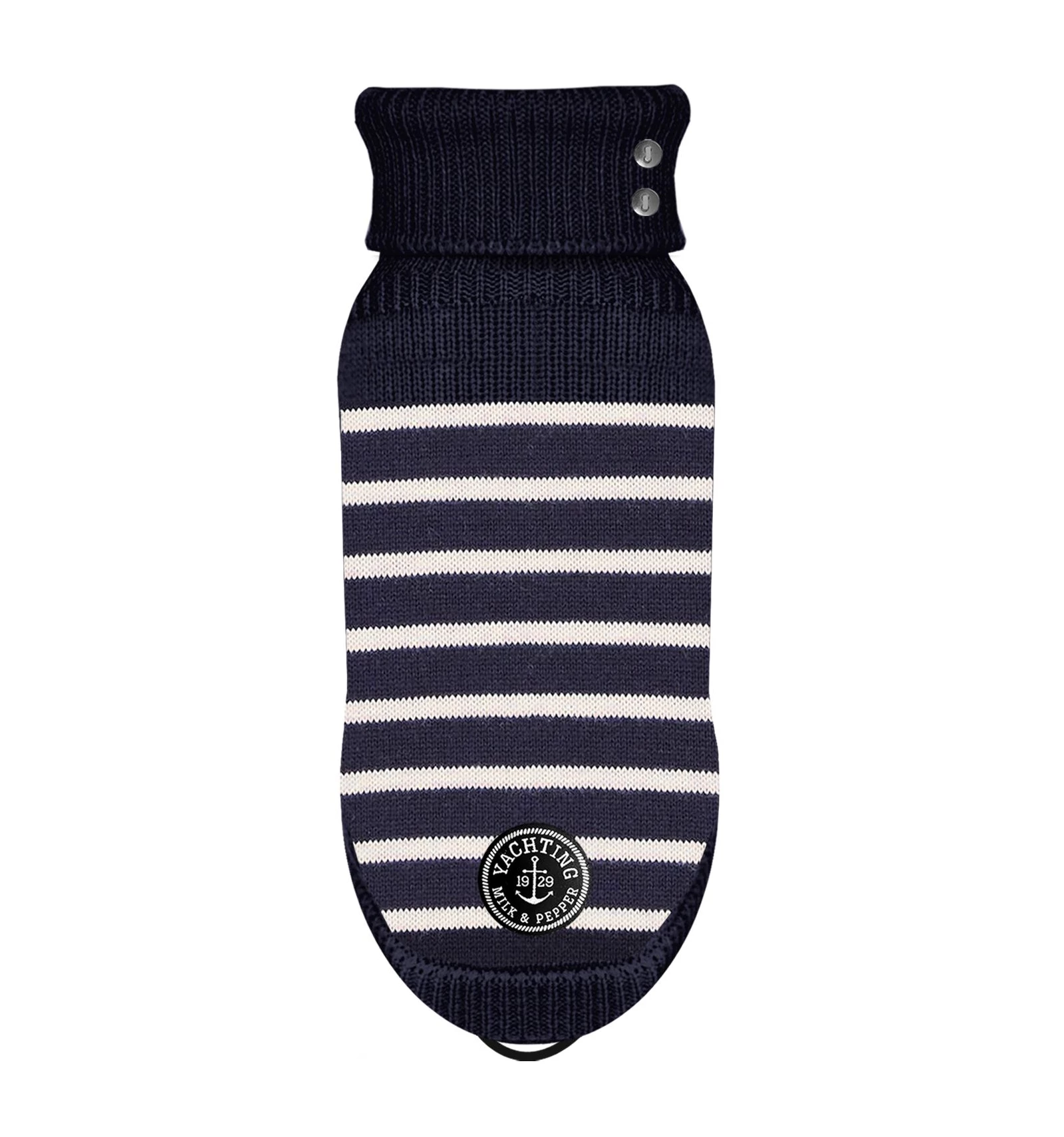 Milk&Pepper Gwendal (pull Rayé Marine)