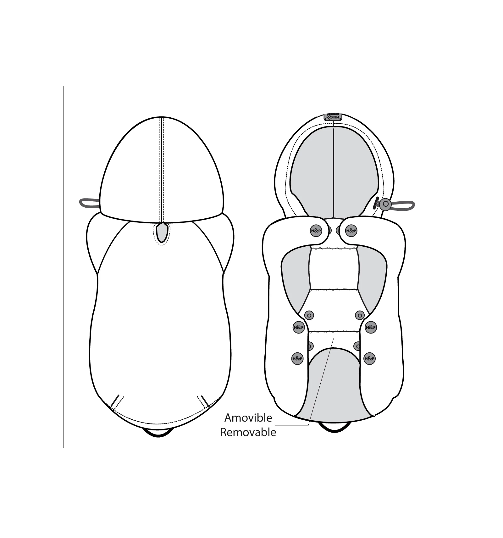 Milk&Pepper Imperméable STUART