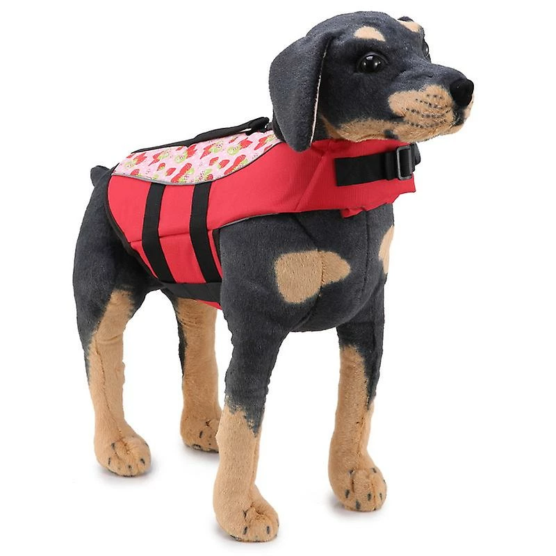 Unbranded Evago Dog Life Jacket, Gilet De Sauvetage Pour Chien Réglable Avec Tuyauterie Réfléchissante Ripstop Dog Lifesaver Pet Life Preserver Avec Flottaison élevée Pour Petit Moyen A – Image 2
