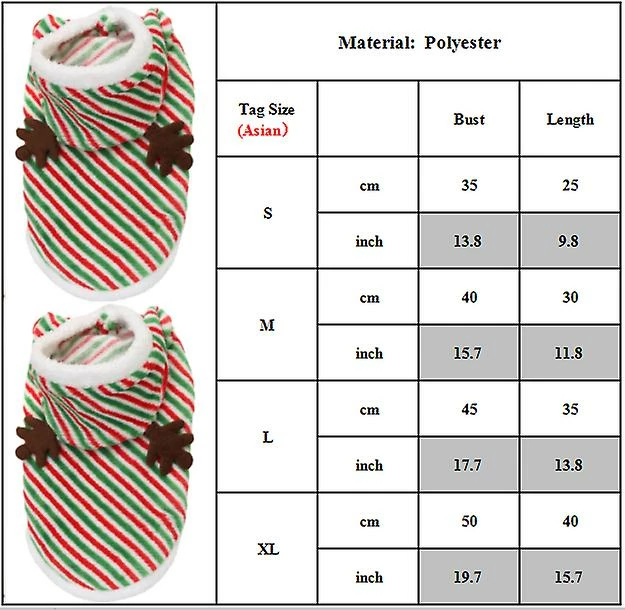 Sevenprin Pet Dog Cat Elk Costume Vêtements De Noël Hooded Jumper Vêtements De Noël – Image 5