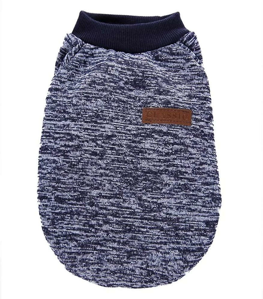 Linkrunning Pet Dog Clothes Knitwear Dog Sweater (x-large, Bleu Marine) â Image 4