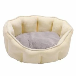 Unbranded Forme De Coquille Soft Pet Dog Cat Bed Kennel Sofa Cushion Pad Tapis De Couchage Pour Petits Chiens Moyens