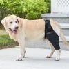 Unbranded 1 Pc Pet Genouillères Support Brace Pour Jambe Jarret Joint Enveloppement Respirant Blessure Récupérer Jambes Chien Protecteur Support Protège Bandage