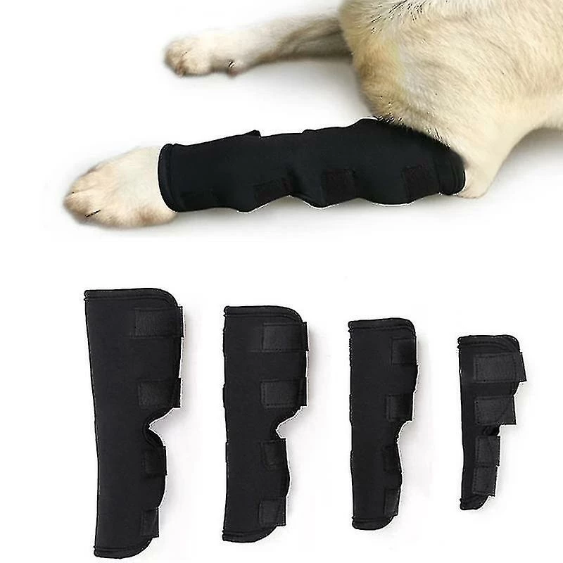Unbranded 1pc Chien Hock Brace Sleeve Pet Supportive Compression Leg Joint Wrap Protector