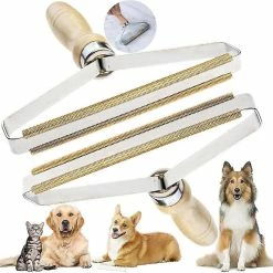 Unbranded 1pcs Portable Lint Remover, Nettoyeur De Racine Pro Pet Haircarpet Scraper Réutilisable Pet Hair Remover, Manuel Lint Fabric