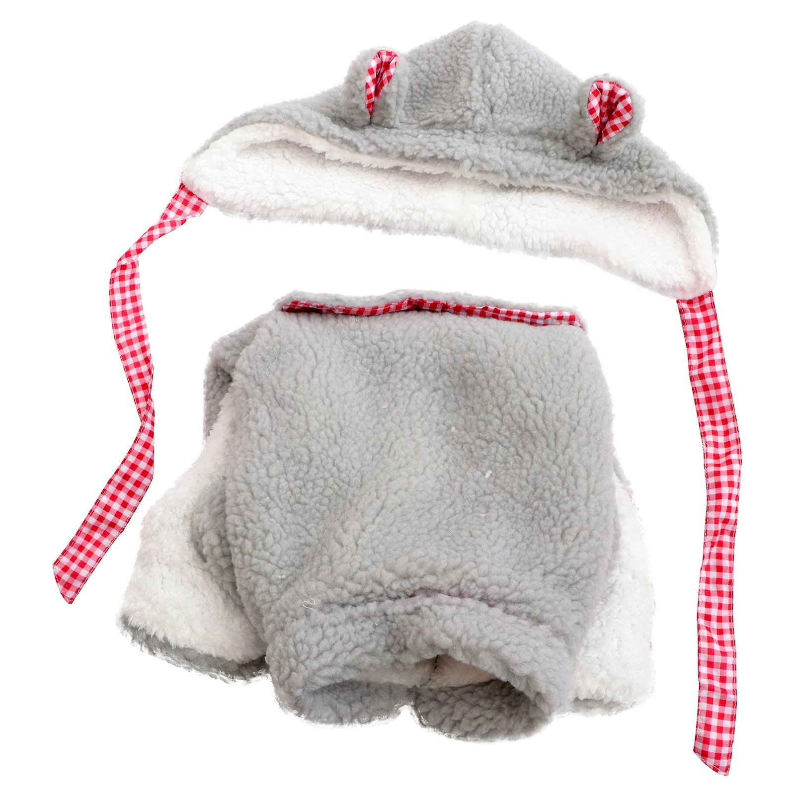 Toyvian 1 Set Lovely Pet Clothes Dog Warm Garment Dog Costume Pet Winter One-piece Clothing For Dog Puppy Pet Cat â Image 3