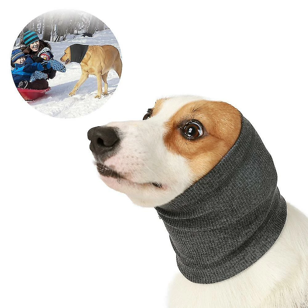 Unbranded Toilettage Pour Chiens Cache-oreilles Chaud Antibruit Earmuffs Pet Ear Cover Cloth Hat