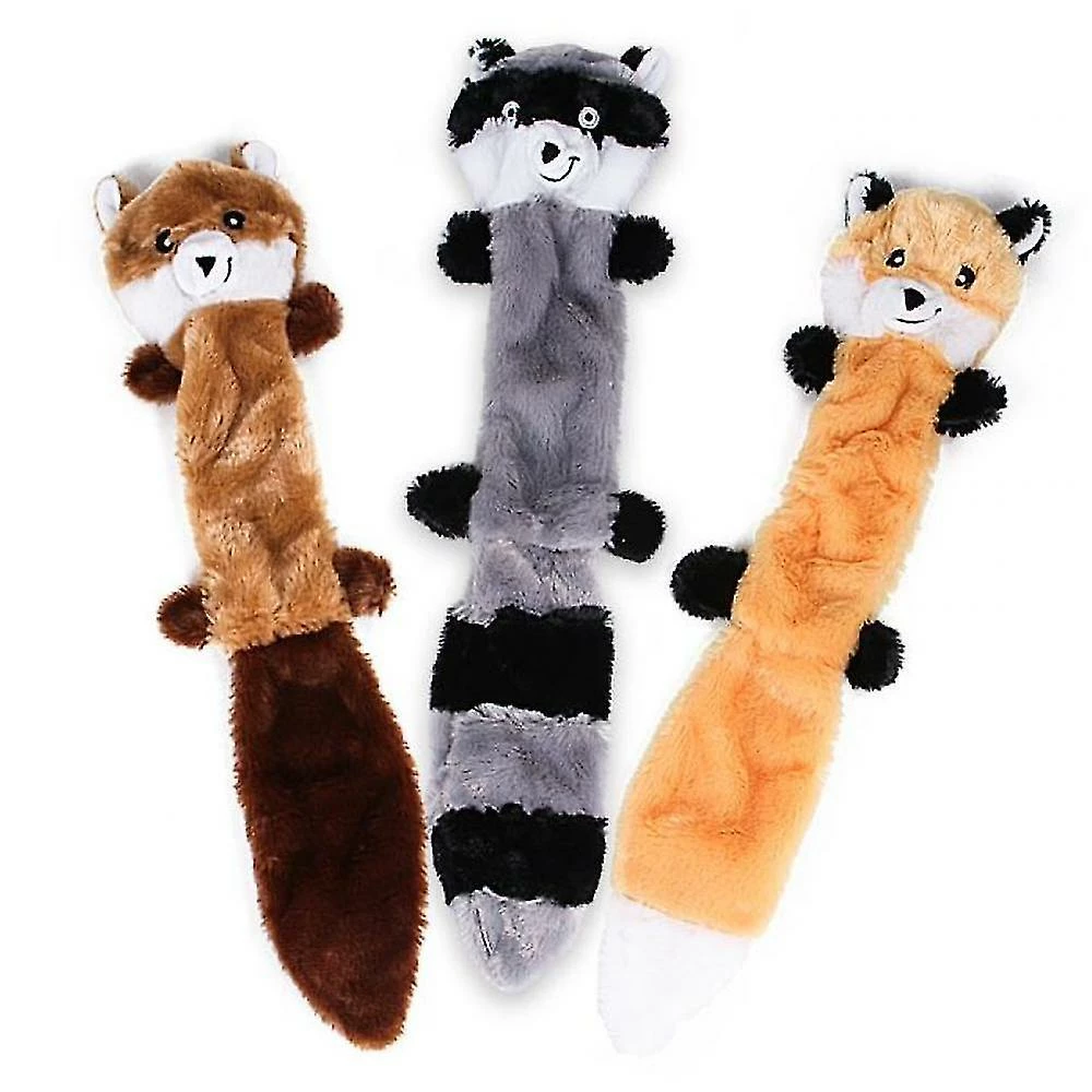 Unbranded Pet Dog Peluche Résistance Aux Dents Teething Toy (Brun) – Image 2