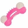 Unbranded Pet Toys Dents Résistantes Aux Morsures Tpr Mâche Anneau Barbelé Jouets Pour Chiens Fournitures Pour Animaux De Compagnie (Rose)