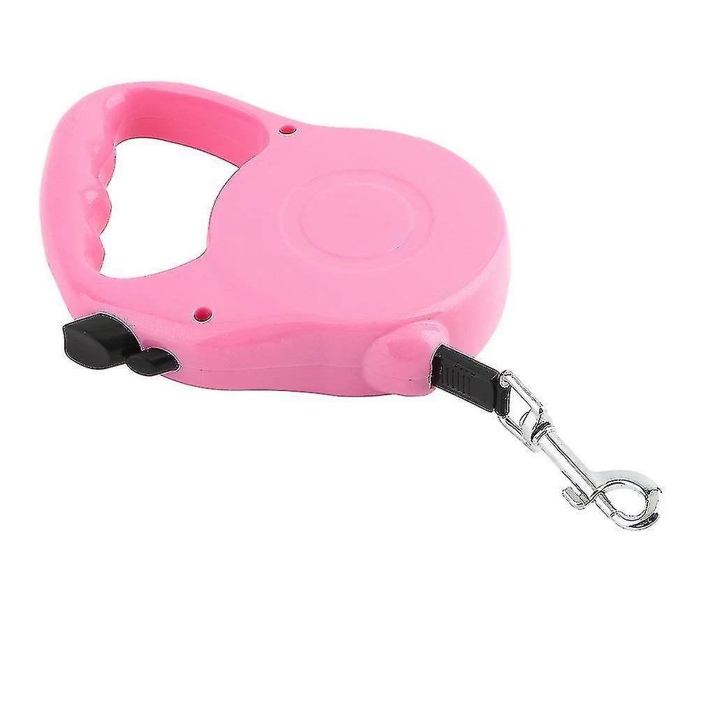 Unbranded Nylon &Plastique 3m/5m De Long Rétractable Chien Pet Lead Pour La Laisse D’Entraînement Extensible – Image 3