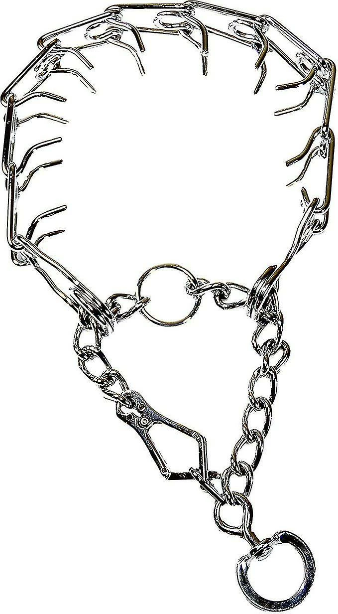 Unbranded Métal Fer Chien Collier Amovible Stimulant Chien Dressage Chaîne Collier Collier Pet Supplies Collier 1pcs Argent