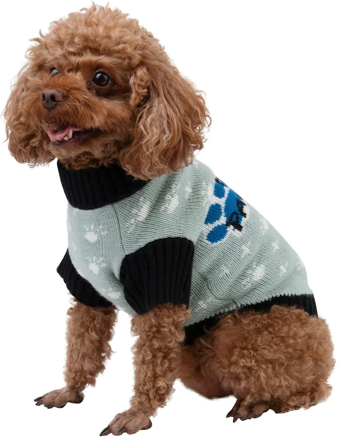 Air Pull Chien Hiver Chaud Chien Sweater Vêtements Pet Coat Vêtements Puppy Sweater Pull Chien De Petite Et Moyenne Taille Pull Pour Animaux De Compagnie – Image 2