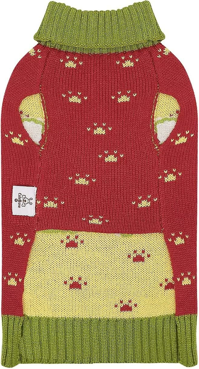 Air Pull Chien Hiver Chaud Chien Sweater Vêtements Pet Coat Vêtements Puppy Sweater Pull Chien De Petite Et Moyenne Taille Pull Pour Animaux De Compagnie – Image 2