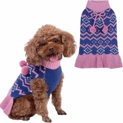 Air Pull Chien Hiver Chaud Chien Sweater Vêtements Pet Coat Vêtements Puppy Sweater Pull Chien De Petite Et Moyenne Taille Pull Pour Animaux De Compagnie