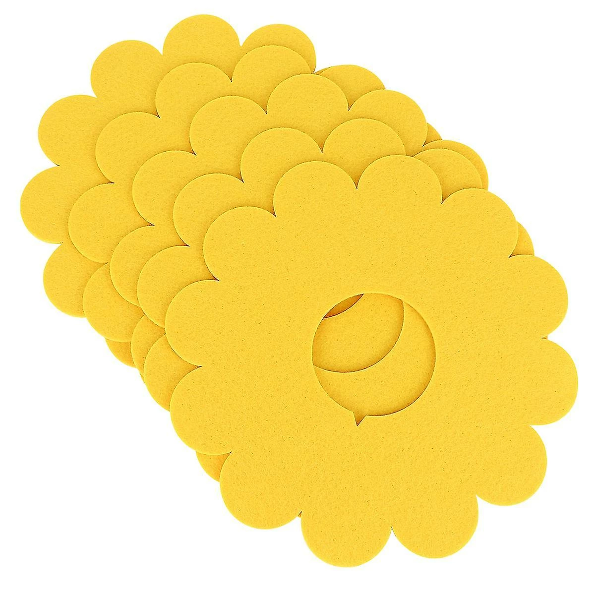 Unbranded 5pcs Pet Elizabeth Collier Anti-lécher Chat Collier Anti-morsure Chat Feutre Cou Collier Dessin Animé Pet Pet Saliva Foulard Pour Chat Utilisation – Image 2