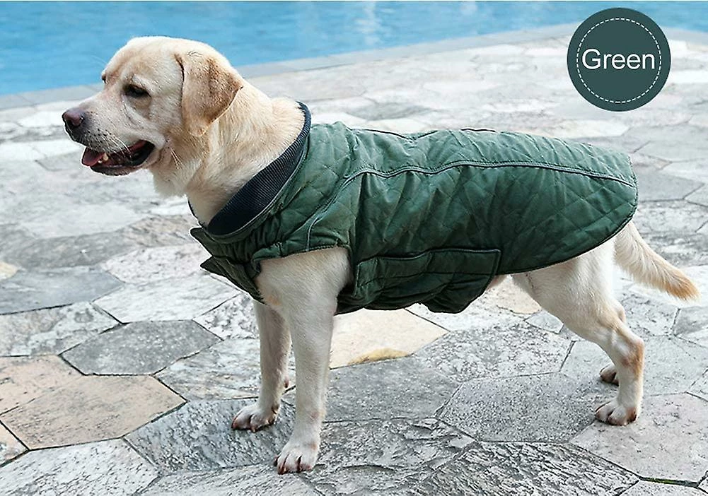 Unbranded Pet Jacket Dog Vêtements Déperlant Hiver Vêtements Chauds Gilet Réversible Vestes D’hiver – Image 2
