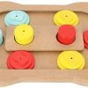 Unbranded Interactif Dog Toy Pet Dogs Wooden Food Toy Colorful Dog Slow Feeder Dog Puzzle Toy Inter