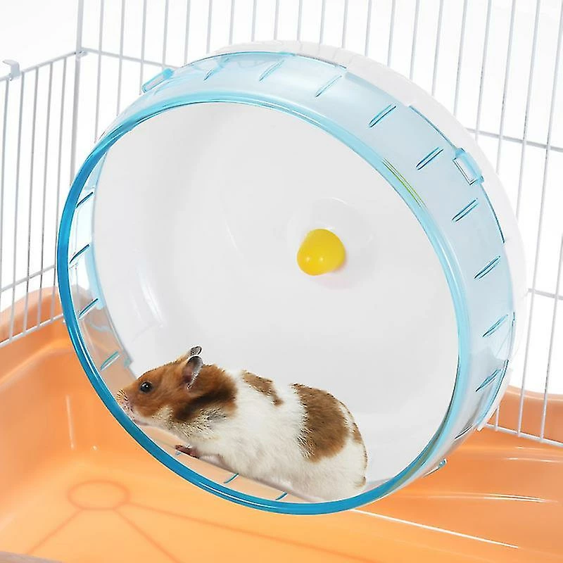 Unbranded Hamster Running Disc Toy Silent Rotatory Jogging Wheel Pet Sports Wheel Toys â Image 3