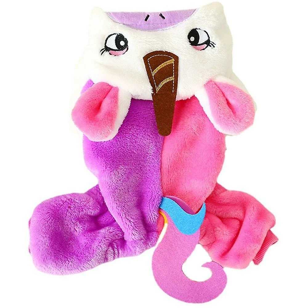 Fupo Licorne Soft Fleece Pet Hoodie Costume Robe Chaud Pet Pyjama Vêtements Combinaison à Quatre Jambes Tenue De Cosplay – Image 2