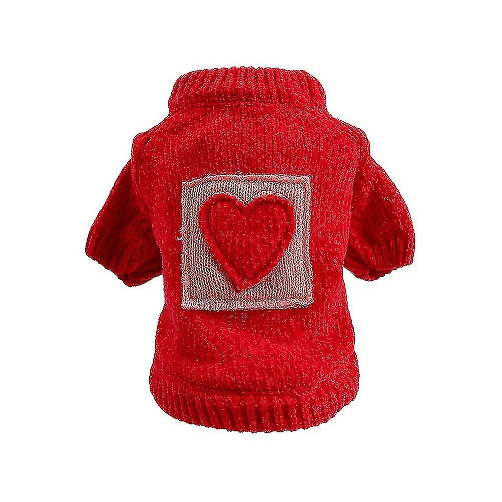 Unbranded Tflycq 1pc Pet Winter Sweater Two-legged Cute Comfortable Pet Coat Dog Plush Clothes Cat Warm Costume For Kitty â Image 2