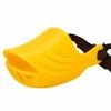 Hua Hui Museau De Chien Pet Muzzle Housse De Bouche Empêcher Les Aboiements Morsures Mâcher Doux Silicone Protège-dents Avec Sangle Réglable - Jaune / L