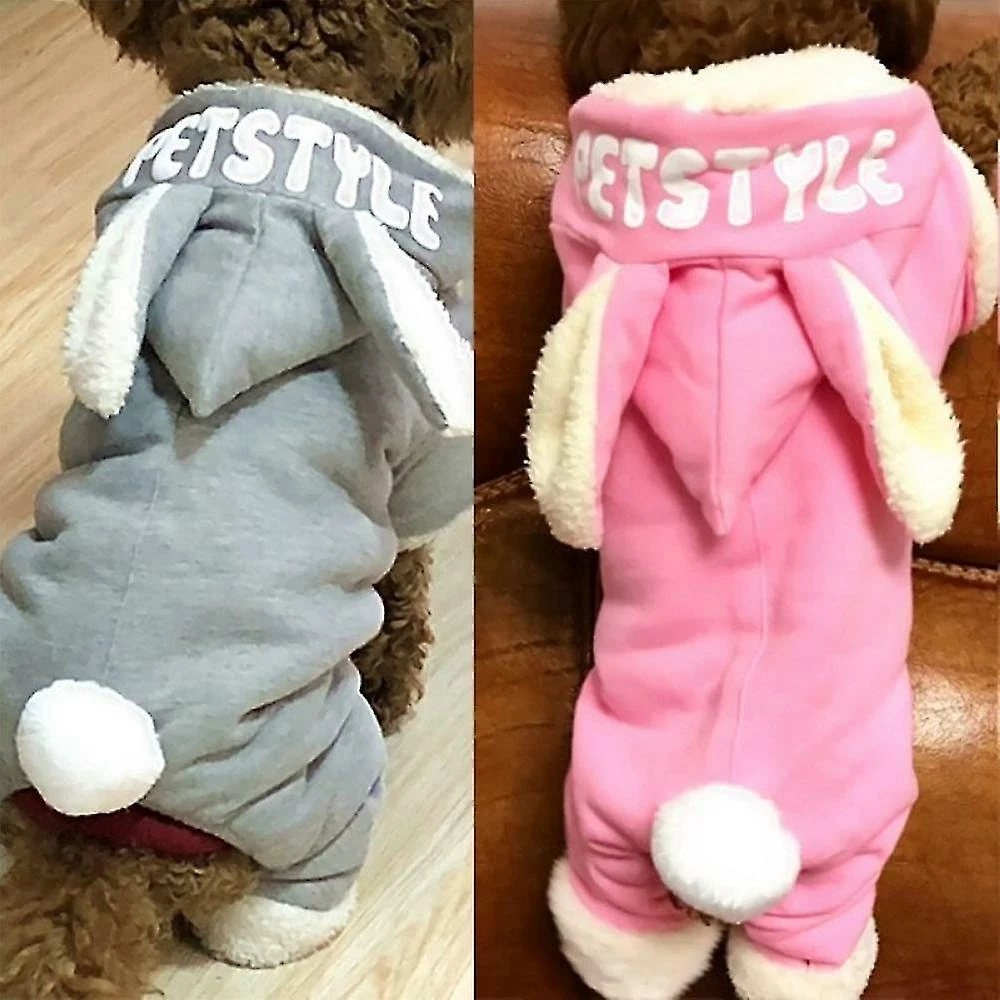 Unbranded Cartoon Pet Dog Clothes Winter Warm Dog Coat Jacket For Small Dogs Chihuahu â Image 2