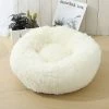 Unbranded Doux Rond Fluffy Pet Sleeping Bed Cat Dog Beds Mimenor
