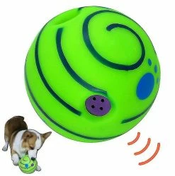 Unbranded Cht-pet Dog Training Toy Ball Avec Drôle De Son Wobble Wag Giggle Ball