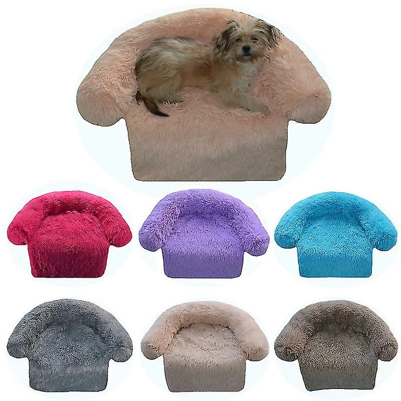 Unbrandded Pet Sofa Dog Bed Calming Dogs For Bed Pad Blanket Warm Cat Bed Mat Canapés Car Floor Furniture Protector Dropshipping - Lits / Tapis Pour Chiens – Image 2