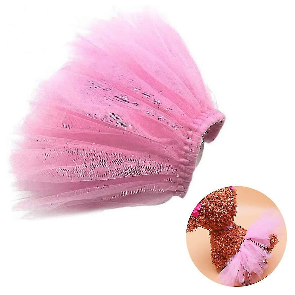 Jccc Rose Pet Dog Cat Costume Tutu Outfit Animal Halloween Party Tulle Jupe â Image 2