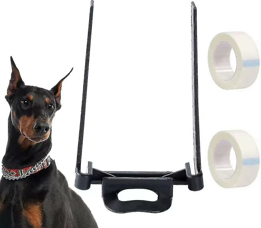 Unbranded Doberman Dog Ear Stand Up Support Tool, Pet Dog Ear Correction Fixe Vertical Stand Pour Samoyed Doberman