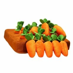 Unbranded Carrot Farm Dog Toys Snuffle Mat Pour Chiens Cache-cache Et Cherche Carrot Farm Dog Toys Pet Peluche Training Toys, 100% Nouveau