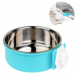 Unbranded Bol De Nourriture Pour Cas Pet Suspendu Amovible Ca Moins D’acier