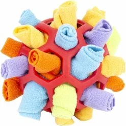 Unbranded Pet Snuffle Ball Toy Foraging Instinct Pet Snuffle Mat Dog Puzzle Slow Feeder Ball Dog Treat Dispenser Toy Interactive Enrichment Toys For Small Mediu