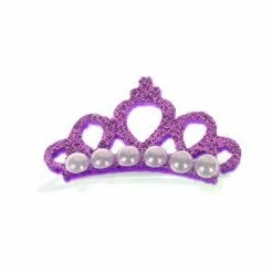 Unbranded Mode Dog Hair Clip Pet Puppy For Cat Hairpins Grooming Faux Pearl Crown Hairgrip Photography Props Headdress