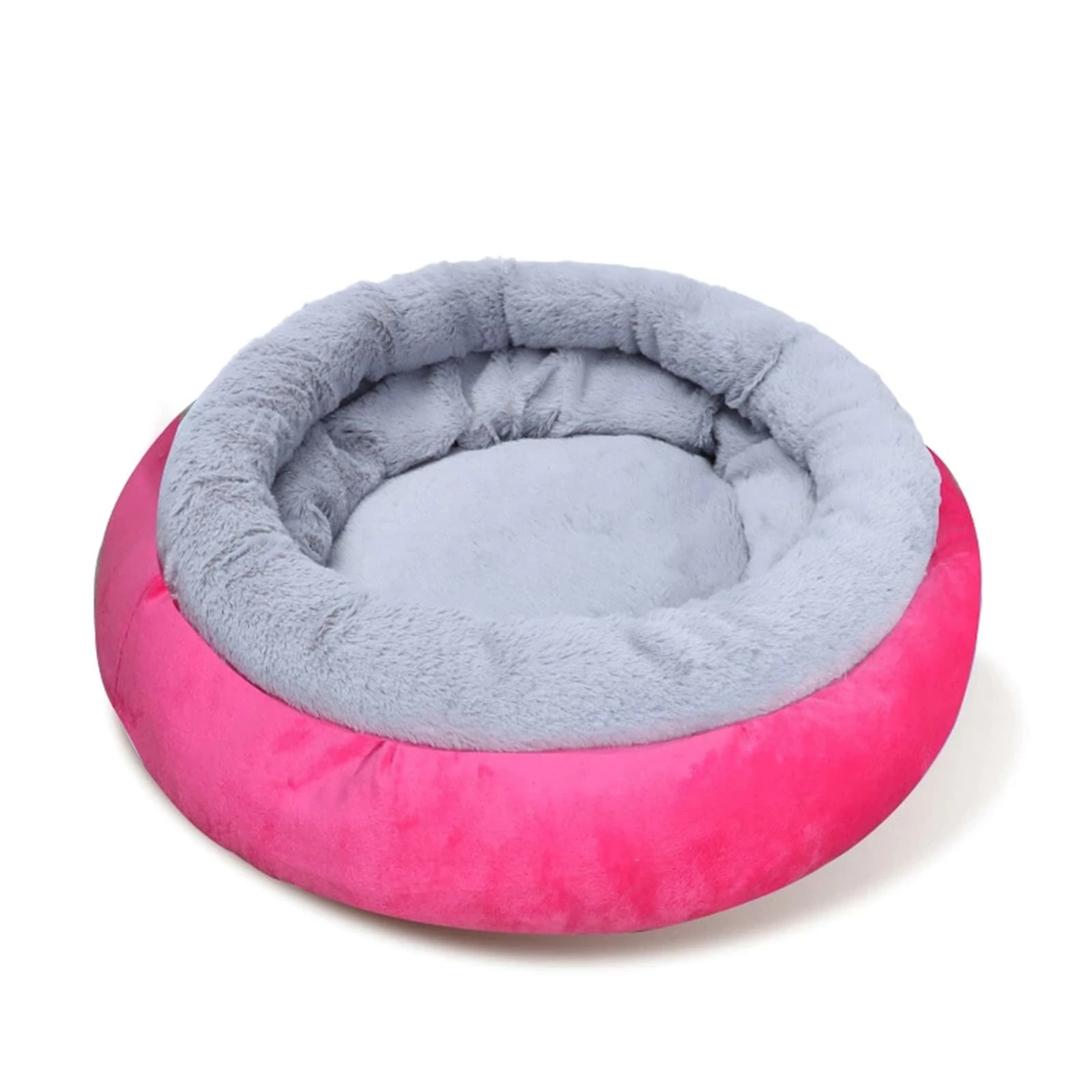 Unbranded Super Soft Pet Dog Pour Cat Bed Kennel Round Canapé Coussin Pad Matelas De Couchage Pour Do