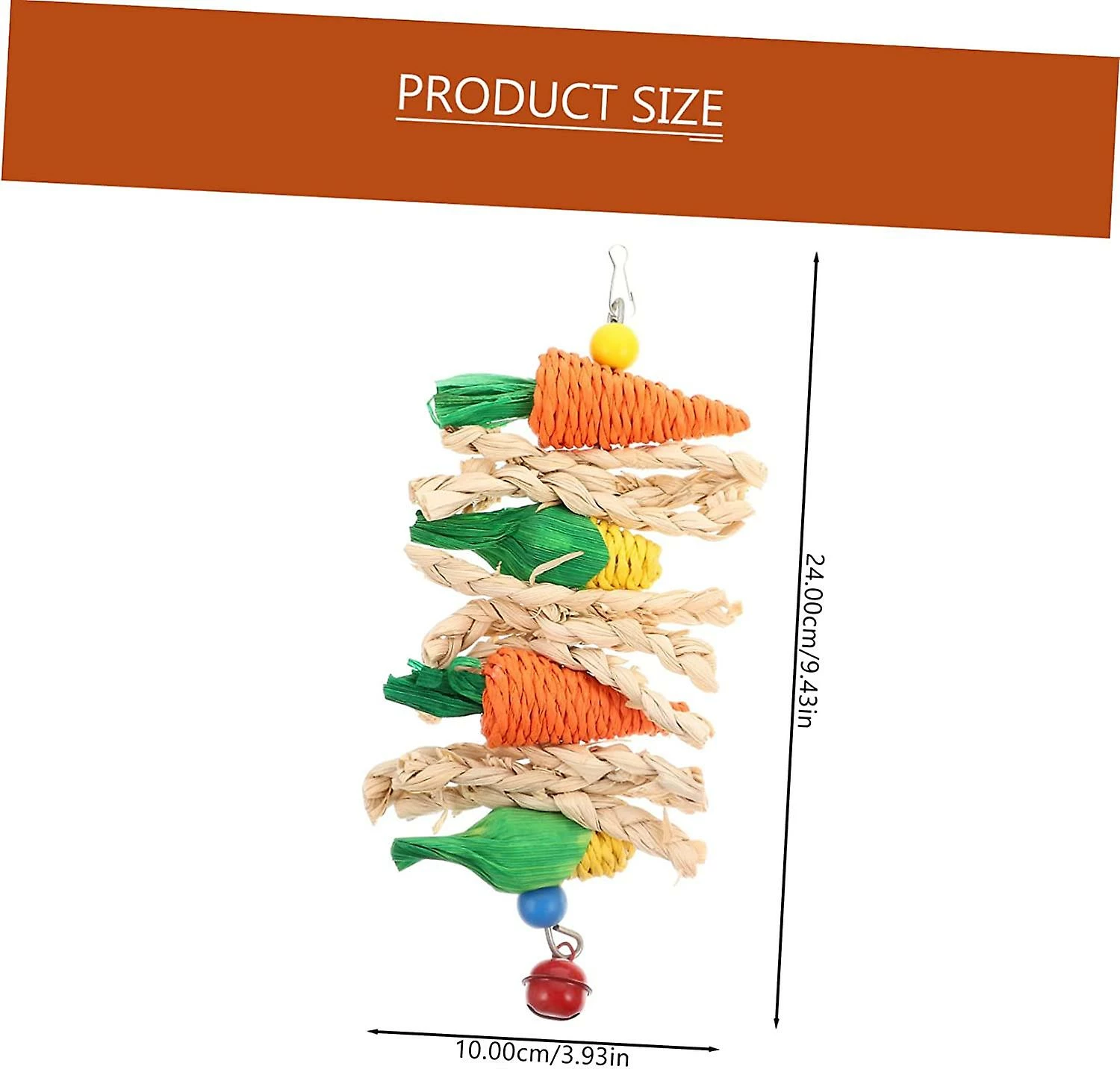 Baicccf 4 Pcs Hamster Chews Pet Toys Sea Snacks Animal Toy Bunny Tooth Chew Toys Bunny Hanging Toys Calming Toys Rabbit Molar Toy Rabbit Biting Playthings Ham â Image 5