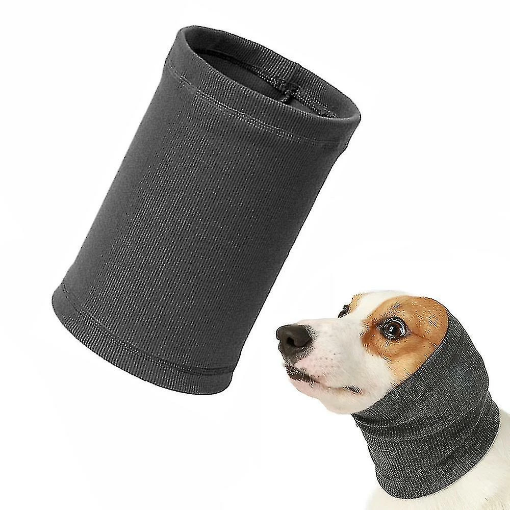 Unbranded Pet Dog Snood Foulard D’hiver Bain Toilettage Cou Protection Des Oreilles1 Piècegray – Image 4